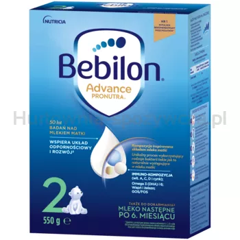 Bebilon 2 Advance Pronutra Mleko następne po 6. miesiącu 550 g