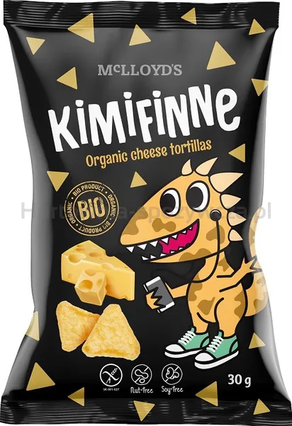 Chrupki Kukurydziane Nachos O Smaku Serowym Bezgl. Bio 30 G