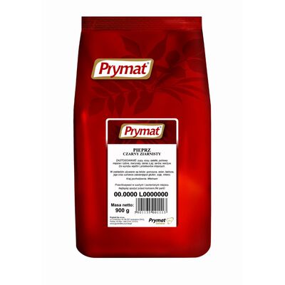 Prymat Pieprz Czarny Ziarnisty 900G 