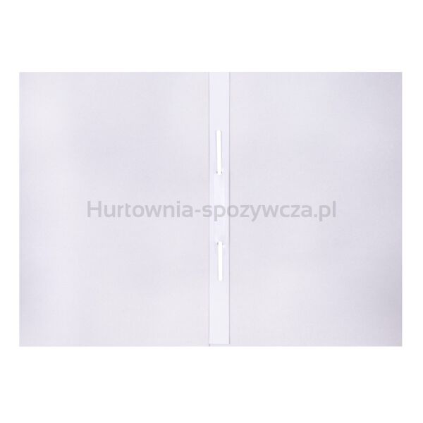 Skoroszyt zawieszkowy OFFICE PRODUCTS Budget, karton, nadruk, 1/1, A4, 250gsm, biały - 2