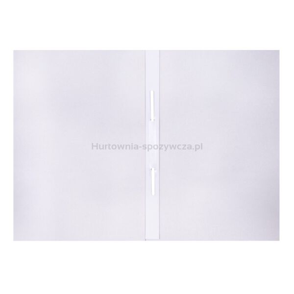Skoroszyt zawieszkowy OFFICE PRODUCTS Budget, karton, nadruk, 1/1, A4, 250gsm, biały - 2