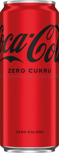 Coca Cola Zero, puszka, 0,33l