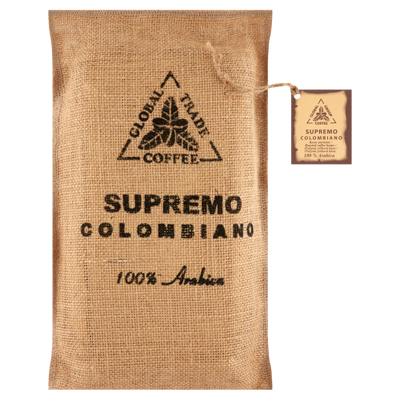 Supremo Kawa Ziarnista Colombiano 100% Arabica 1000 G