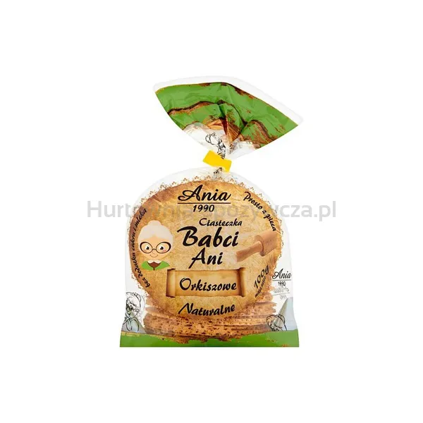 Ciasteczka Babci Ani Orkiszowe B/C 100 G