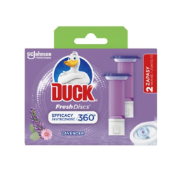 Żelowe krążki do toalet duck lavender duo zapas 2x36ml<br>(Data 30.11.2025)