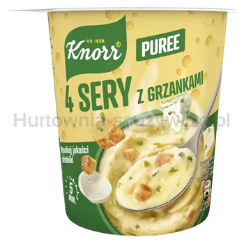 Knorr Puree 4 sery z grzankami 50g