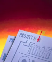 Post-It Zakładki indeksujące z nadrukiem „wykrzyknik” (680-33), PP, 25,4x43,2mm, 50 kart.  - 3