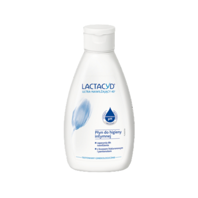 Lactacyd Ultra-nawilżający 40+ Płyn do higieny intymnej 200 ml