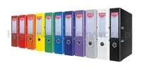 Segregator OFFICE PRODUCTS Officer z szyną, PP, A4/75mm, biały - 2