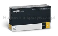 Rękawice nitrylowe, EASYCARE, 100 szt., rozmiar M, czarne - 2