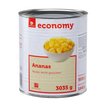 Tge Ananas W Kawałkach W Lekkim Syropie 3035G