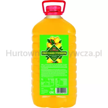 Victoria Cymes Syrop o smaku cytrynowym 4,96 L