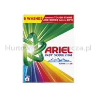 Ariel Fast Dissolving Alpine Color Proszek do prania 330g, 6 prań