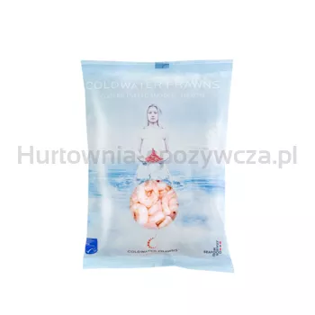 MyFood Krewetki zimnowodne (Pandalus borealis ) gotowane, obrane, głęboko mrożone, glazurowane, 200-300 szt./lb, glazura: 20%, 160 g /200 g
