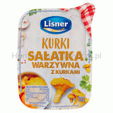 Lisner Sałatka Warzywno-Jajeczna Z Kurkami 140G