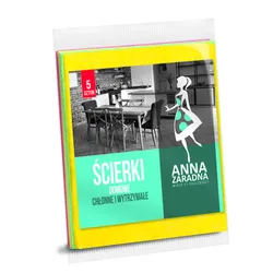 Ścierki Domowe Anna Zaradna, 5 Szt., Mix