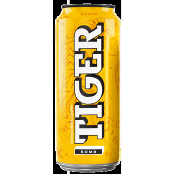 Tiger Juicy Line gazowany napój owocowy o smaku mango 500 ml