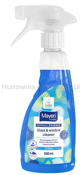 Mayeri Płyn do mycia szyb hipoalergiczny, cytrusowy 500 ml