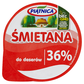 Piątnica Śmietana 36% 200G