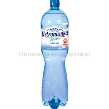 Woda Ustronianka Gazowana 1,5L