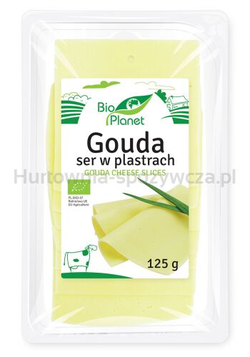 Ser Gouda W Plastrach Bio 125 G - Bio Planet [BIO]