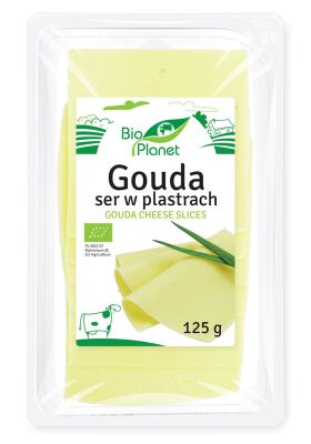 Ser Gouda W Plastrach Bio 125 G - Bio Planet [BIO]