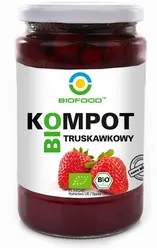 Kompot truskawkowy BIO 750 ml