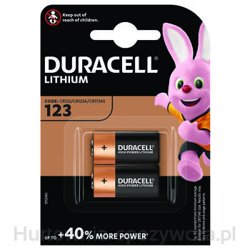 Baterie Litowe Duracell High Power 123 3V 2Szt.
