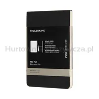 Notes reporterski PRO PAD MOLESKINE P (9x14 cm), 96 stron, czarny - 8