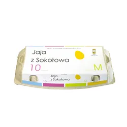 Jaja Z Chowu Klatkowego Kl. M Z Sokołowa X 10Szt.