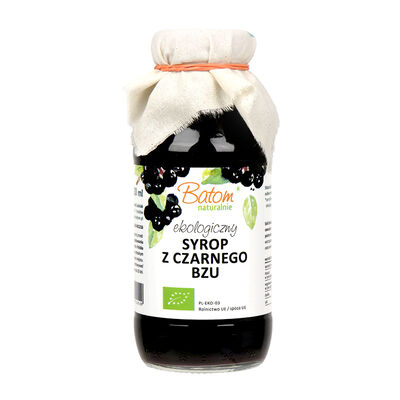 Syrop Z Czarnego Bzu Bio 330 Ml - Batom [BIO]