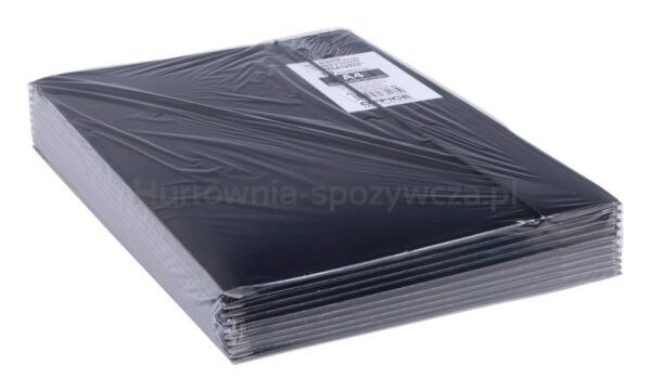 Teczka z gumką OFFICE PRODUCTS, karton/lakier, A4, 320gsm, 3-skrz., mix kolorów - 10