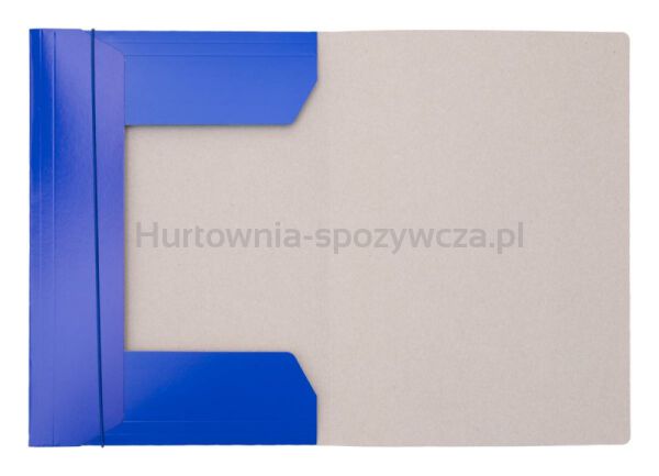 Teczka z gumką OFFICE PRODUCTS, karton/lakier, A4, 320gsm, 3-skrz., mix kolorów - 13
