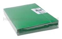 Teczka z gumką OFFICE PRODUCTS, karton/lakier, A4, 320gsm, 3-skrz., mix kolorów - 8