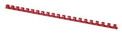 Office Products Grzbiety Do Bindowania A4, 8Mm (45 Kartek), 100 Szt., Czerwone 