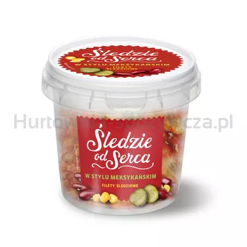 Śledzie od Serca Krajanka śledziowa w sosie Meksykańskim 500g