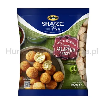Aviko Przekąski Nadziewane Serkiem Śmietankowym I Papryczką Jalapeno 1000G