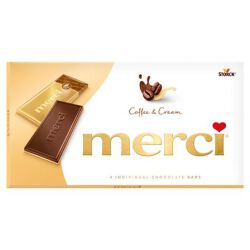 Merci Czekolada Kawowo-Śmietankowa 100G