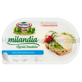 Milandia Serek Śmietankowy W Plastrach 150 G