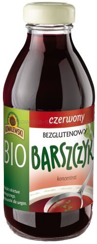 Barszcz Czerwony Bezglutenowy Koncentrat Bio 320 Ml - Kowalewski [BIO]