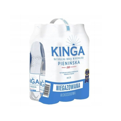 Woda Kinga Pienińska 1,5L x 6 szt. Niegazowana