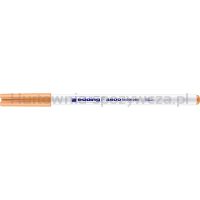 Pisak tekstylny e-4600 EDDING, 1 mm, jasnopomarańczowy - 3