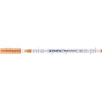 Pisak tekstylny e-4600 EDDING, 1 mm, jasnopomarańczowy - 2