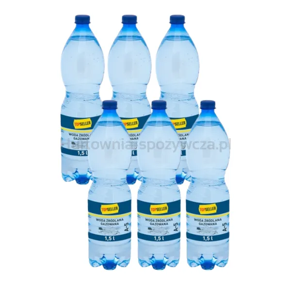 Topseller Woda Gazowana 1,5 L SK (Paleta 504 szt.) SK