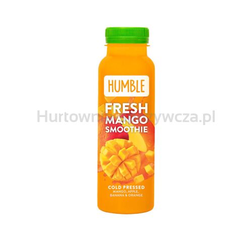 Smoothie Jabłko - Mango - Banan - Pomarańcza Tłoczone Na Zimno 250 Ml - Humble [BIO]