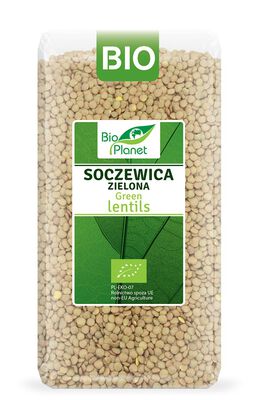 Bio Planet Soczewica Zielona Bio 500 G [BIO]