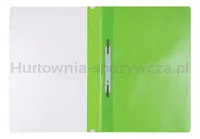 Skoroszyt OFFICE PRODUCTS, PP, A4, miękki, 100/170mikr., jasnozielony - 2