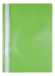 Office Products Skoroszyt, Pp, A4, Miękki, 100/170Mikr., Jasnozielony 