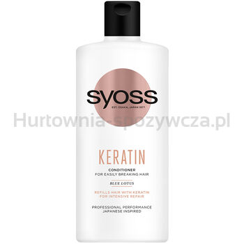 Syoss Keratin Do Włosów Łamliwych 440 Ml