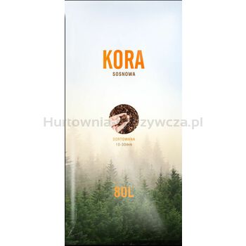 Kora ogrodowa frakcja 10-30 mm 80L